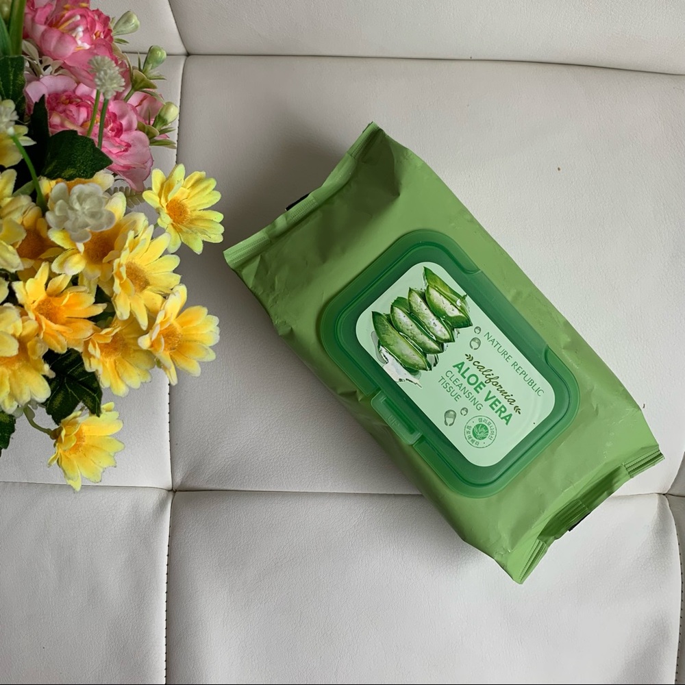 NWT Nature Republic AloeVera Cleansing Tissue